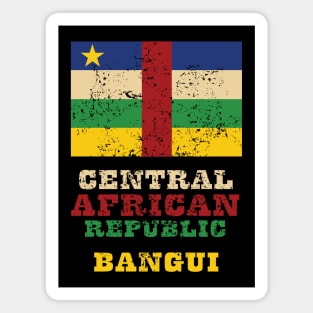 Flag of Central African Republic Magnet